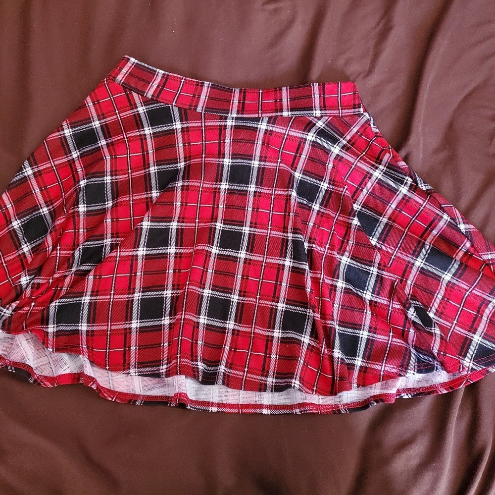 Plaid skirt
